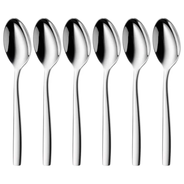 wmf-besteck-palma-kaffeel-ffel-set-6-teilig-cromargan-edelstahl-18-10-sp-lmaschi image 1
