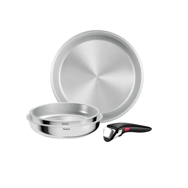 tefal-ingenio-comfort-max-l968s434-4-tlg-pfannen-set-22-24-28-cm-edelstahl-unver image 1