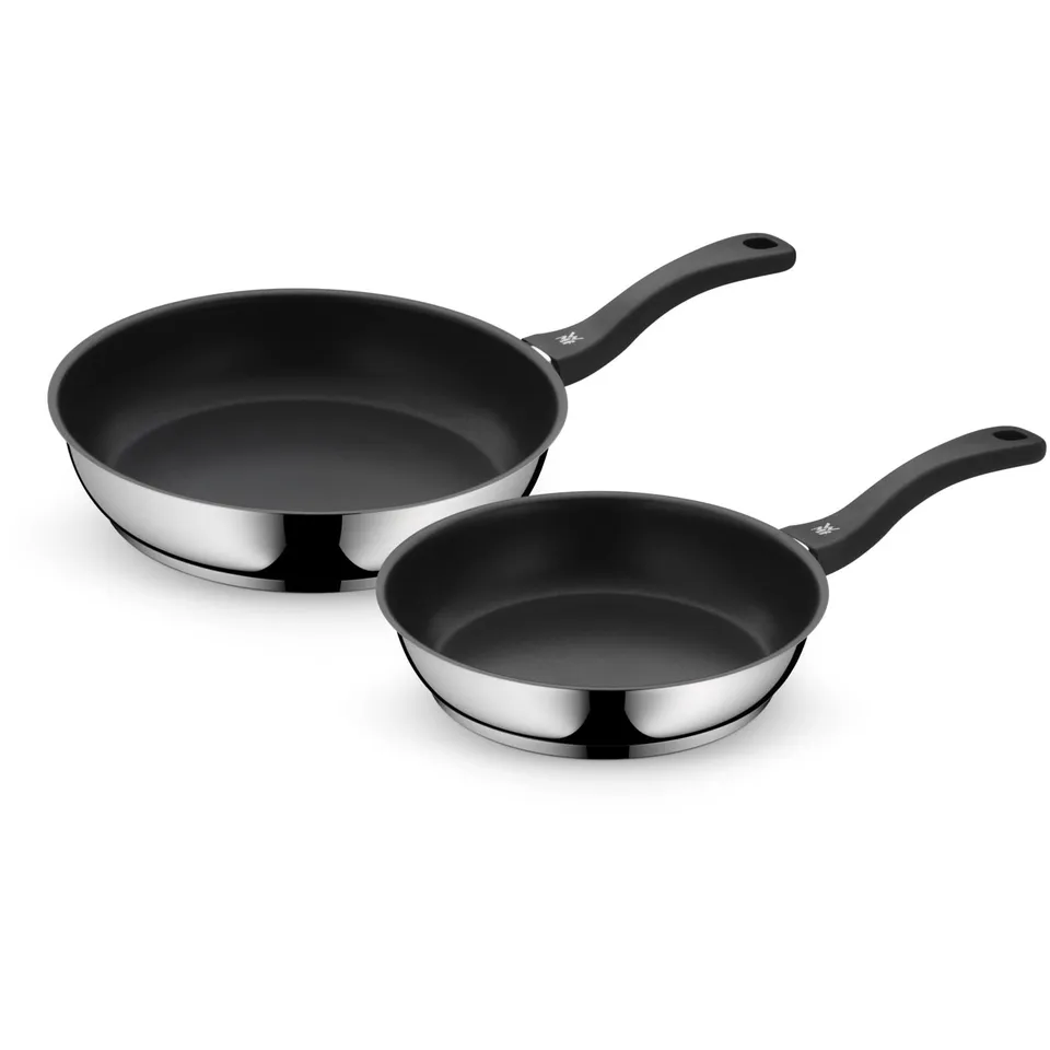 wmf-devil-pfannen-set-2-teilig-induktion-bratpfannen-24-cm-28-cm-cromargan-antih image 1