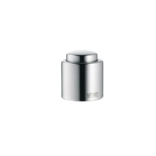 wmf-clever-more-weinverschluss-wine-2-4-cm-cromargan-edelstahl-mattiert-luftdich image 1