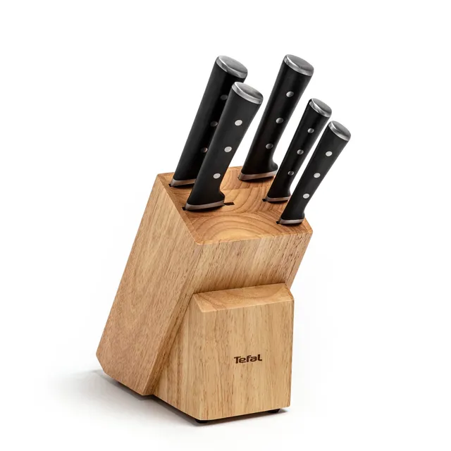 tefal-ice-force-k232s5-messerblock-set-5-messer-aus-deutschem-edelstahl-mit-ice- image 1