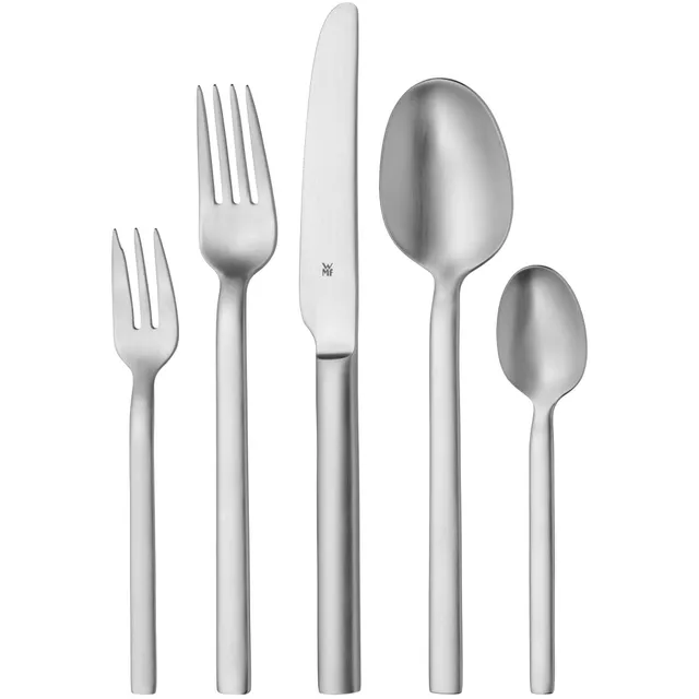 wmf-alteo-besteck-set-30-teilig-f-r-6-personen-cromargan-edelstahl-mattiert-mit- image 1