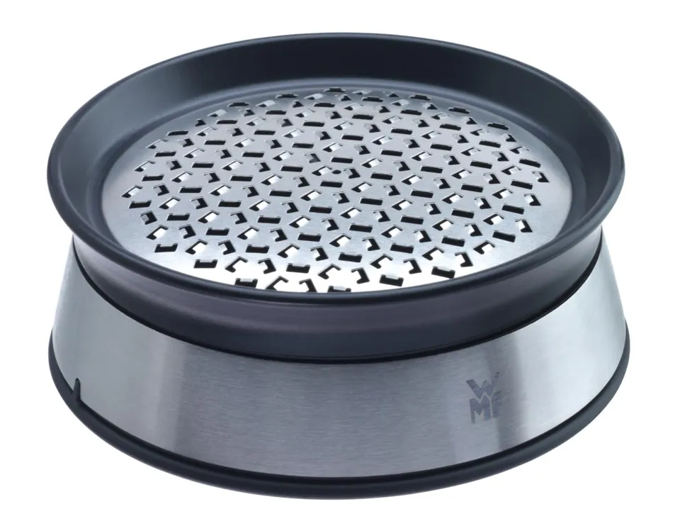 wmf-kitchen-classics-ingwerreibe-mit-auffangbeh-lter-feine-k-chenreibe-9-cm-crom image 1