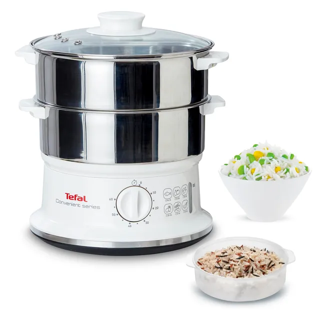tefal-vc1451-dampfgarer-2-edelstahlbeh-lter-6-l-fassungsverm-gen-60-min-timer-au image 1