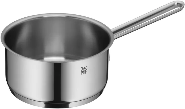 wmf-aparto-stielkasserolle-16-cm-ohne-deckel-1-4-l-milchtopf-cromargan-edelstahl image 1