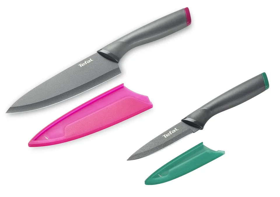 tefal-fresh-kitchen-2er-messer-set-kochmesser-15-cm-gem-semesser-9-cm-edelstahl- image 1