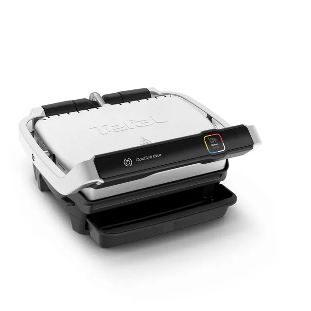 tefal-gc750d-optigrill-elite-kontaktgrill-edelstahl-schwarz-30x20-cm-12-automati image 1