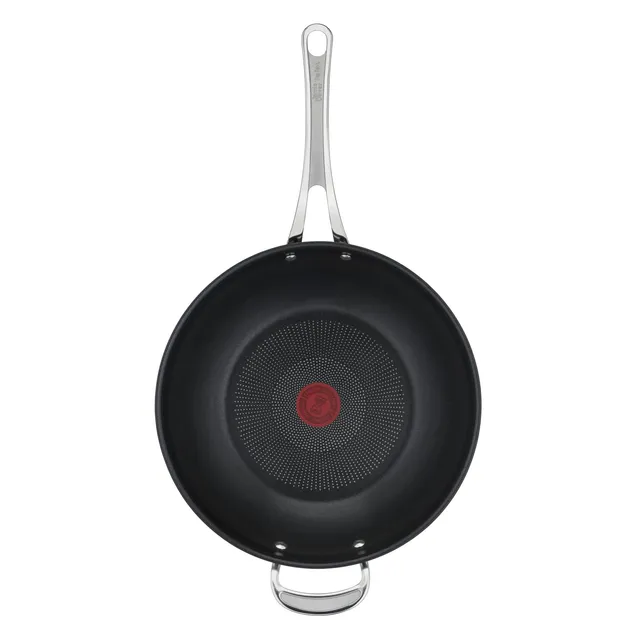tefal-jamie-oliver-cook-s-classics-wokpfanne-induktion-28-cm-edelstahl-titan-ant image 1