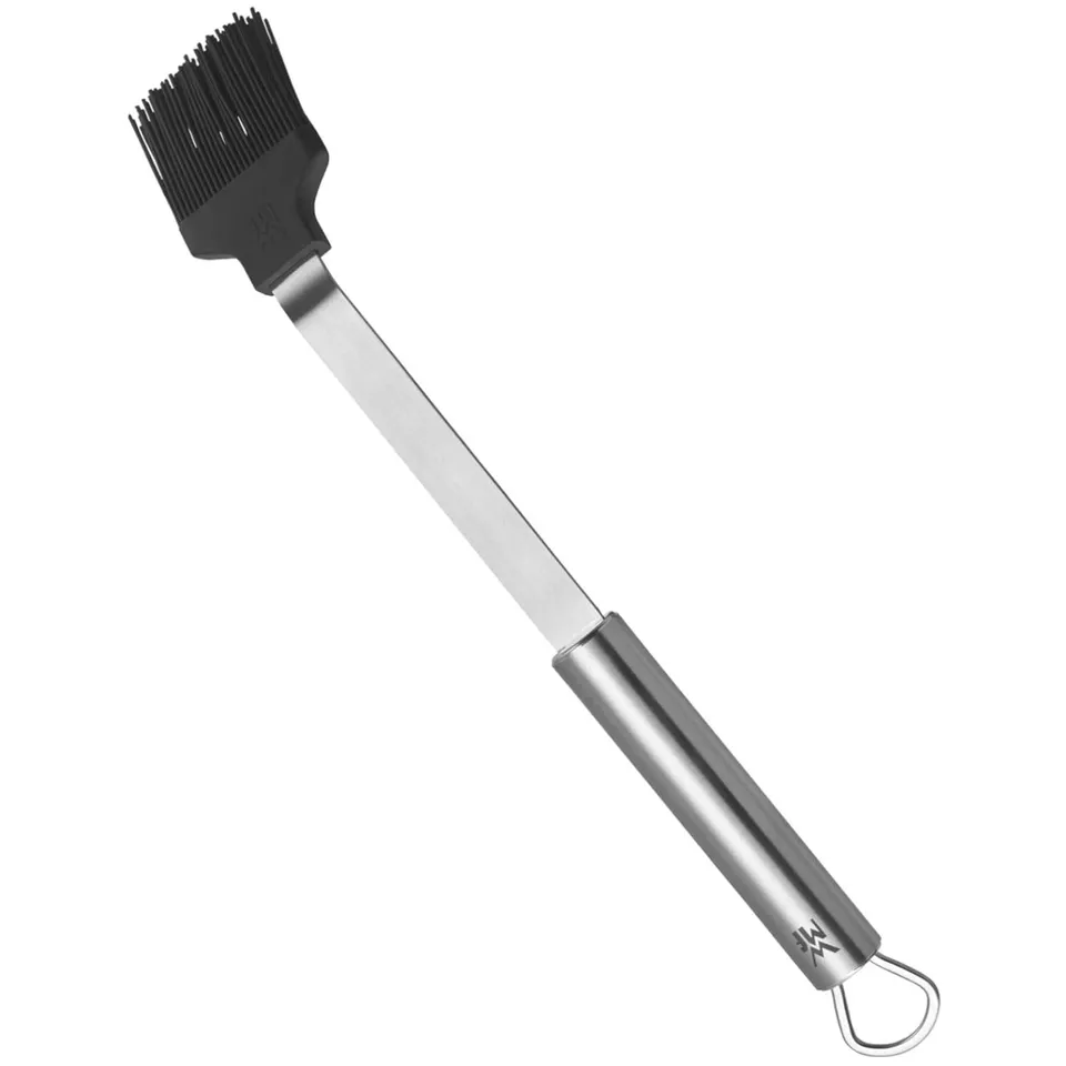 wmf-bbq-marinadenpinsel-38-cm-grillpinsel-mit-silikonborsten-und-cromargan-edels image 1
