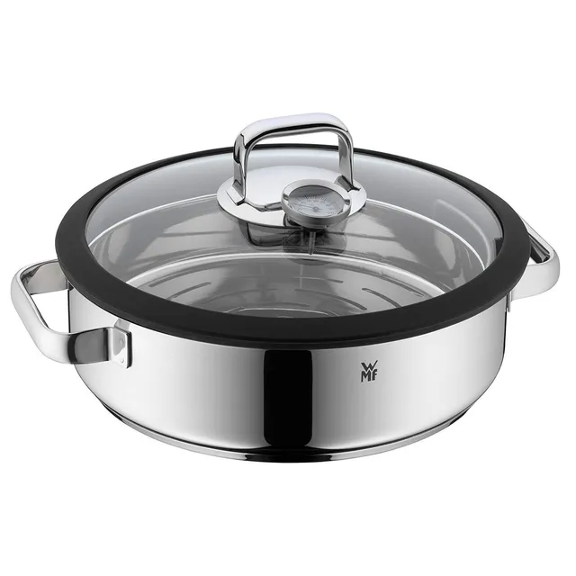 wmf-vitalis-aroma-dampfgarer-28-cm-dampfgartopf-rund-5-0-l-mit-glasdeckel-thermo image 1