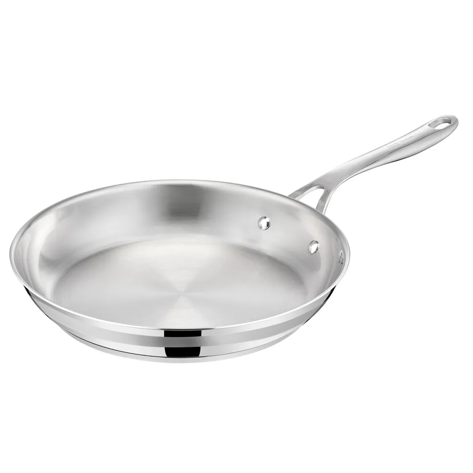 jamie-oliver-by-tefal-cook-smart-bratpfanne-28-cm-unbeschichteter-edelstahl-indu image 1