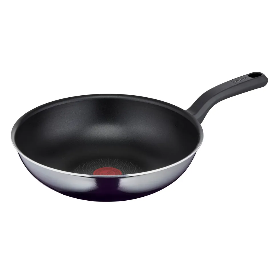 tefal-resist-wokpfanne-28-cm-d52619-titanium-antihaftversiegelung-thermo-signal- image 1