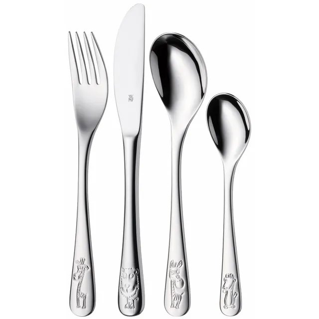 wmf-safari-kinderbesteck-set-4-teilig-cromargan-edelstahl-poliert-f-r-kinder-ab- image 1