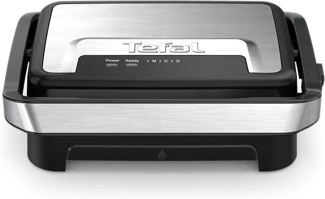 tefal-inicio-compact-gc270d10-2-in-1-kontakt-und-paninigrill-1000-w-edelstahl-an image 1