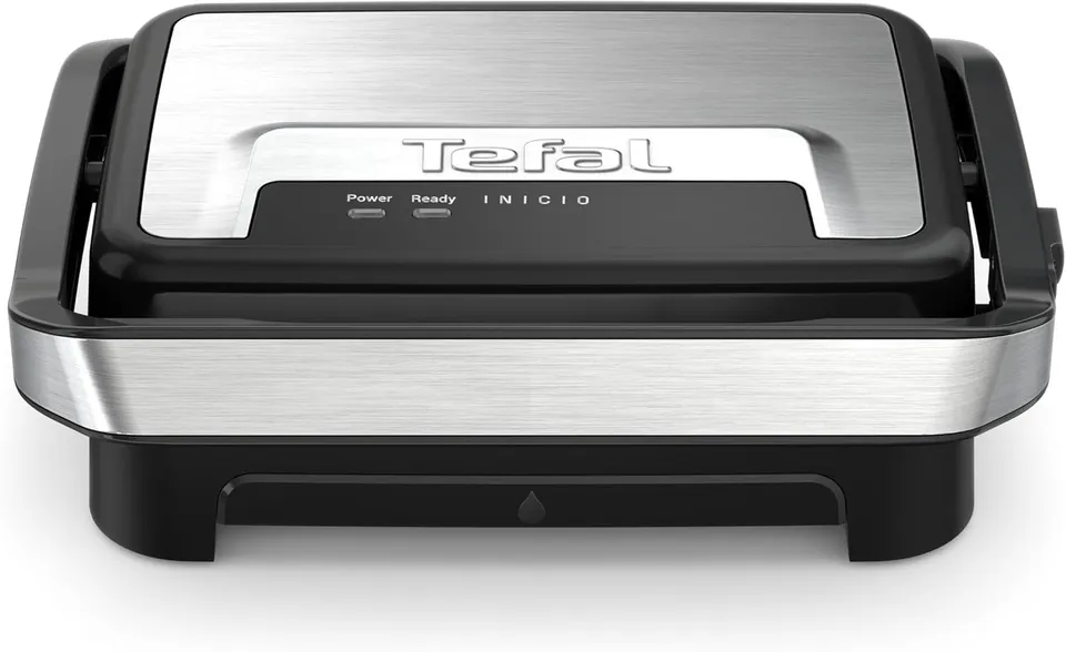 tefal-inicio-compact-gc270d10-2-in-1-kontakt-und-paninigrill-1000-w-edelstahl-an image 1