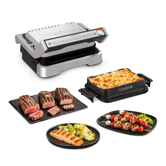tefal-optigrill-4in1-gc776d10-intelligenter-grill-bbq-backofen-und-komplettmahlz image 1