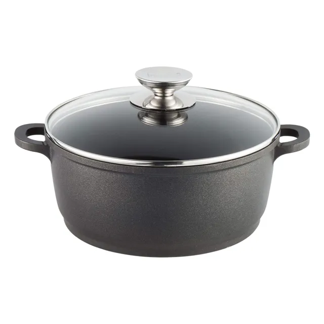 berndes-kochtopf-24-cm-aluguss-schwarz-induktions-profi-kochtopf-mit-3-lagen-ant image 1