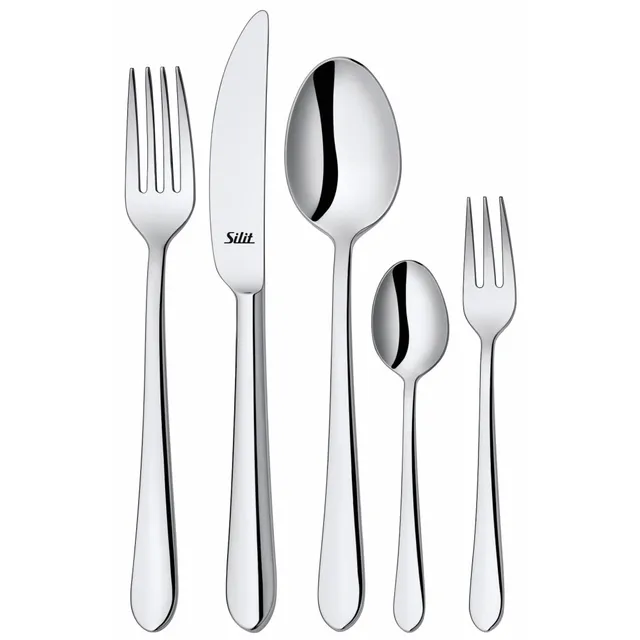 silit-midi-besteck-set-30-teilig-f-r-6-personen-monobloc-messer-crominox-edelsta image 1