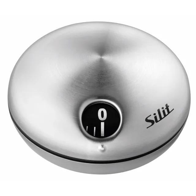 silit-puk-kurzzeitwecker-magnetischer-k-chentimer-eieruhr-aus-edelstahl-18-10-ei image 1
