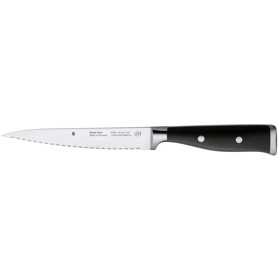 wmf-grand-class-kochmesser-mit-doppelwellenschliff-s-gemesser-29-cm-klinge-16-cm image 1
