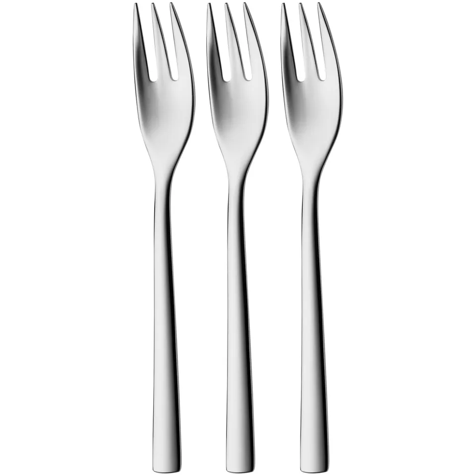 silit-trend-kuchengabel-set-3-teilig-15-8-cm-besteckgabeln-aus-poliertem-cromino image 1