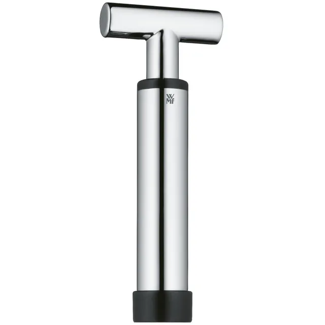 wmf-vino-weinpumpe-mit-2-verschl-ssen-15-8-cm-cromargan-edelstahl-wine-saver-vak image 1