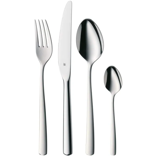 wmf-boston-edelstahl-besteck-set-24-teilig-f-r-6-personen-cromargan-poliert-mono image 1