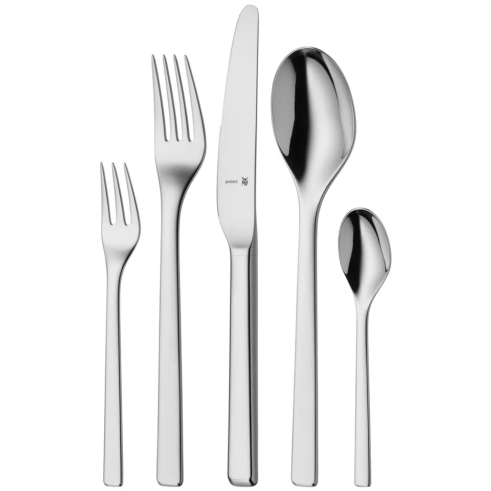 wmf-stratic-besteck-set-6-personen-30-teilig-mit-hohlheftmesser-cromargan-protec image 1