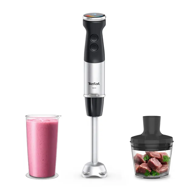 tefal-quickchef-hb672830-2-in-1-stabmixer-und-zerkleinerer-1000-w-powelix-messer image 1