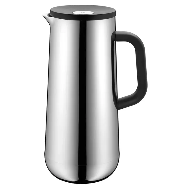 wmf-impulse-isolierkanne-edelstahl-1-l-thermoskanne-cromargan-mit-druckverschlus image 1
