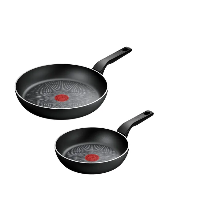 tefal-recycled-on-pfannen-set-24-28-cm-100-recyceltes-aluminium-antihaft-thermo- image 1