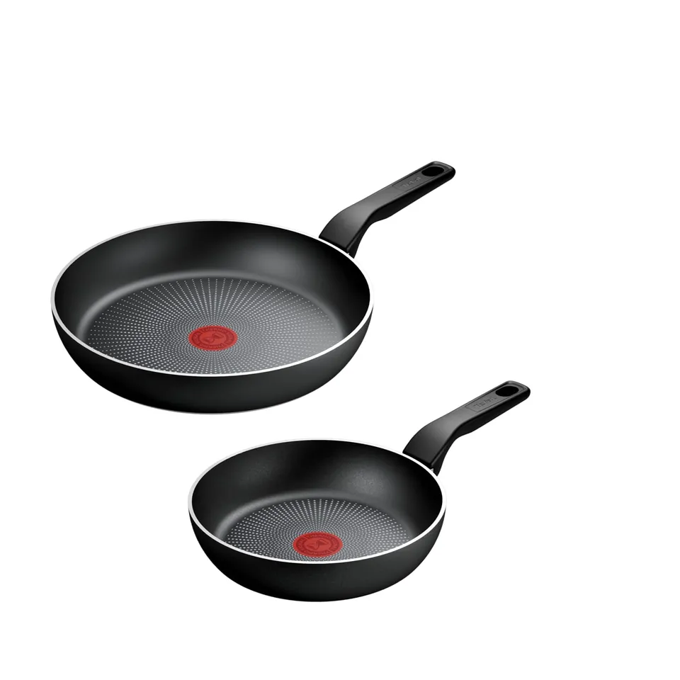 tefal-recycled-on-pfannen-set-24-28-cm-100-recyceltes-aluminium-antihaft-thermo- image 1