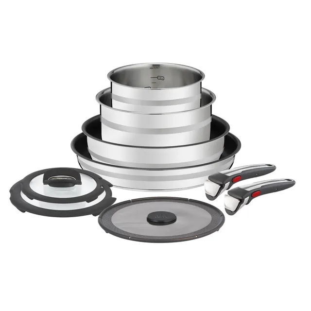 tefal-jamie-oliver-ingenio-topf-und-pfannenset-9-teilig-abnehmbarer-griff-stapel image 1