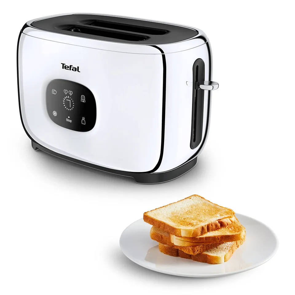 tefal-majestuo-tt883d-doppelschlitz-toaster-touchscreen-display-2-personalisierb image 1