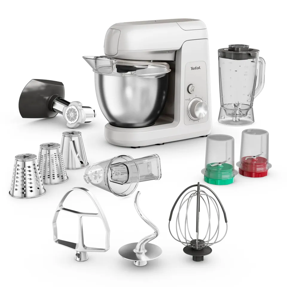tefal-bake-partner-qb525b38-k-chenmaschine-1100-w-mit-planetarischem-r-hrsystem- image 1