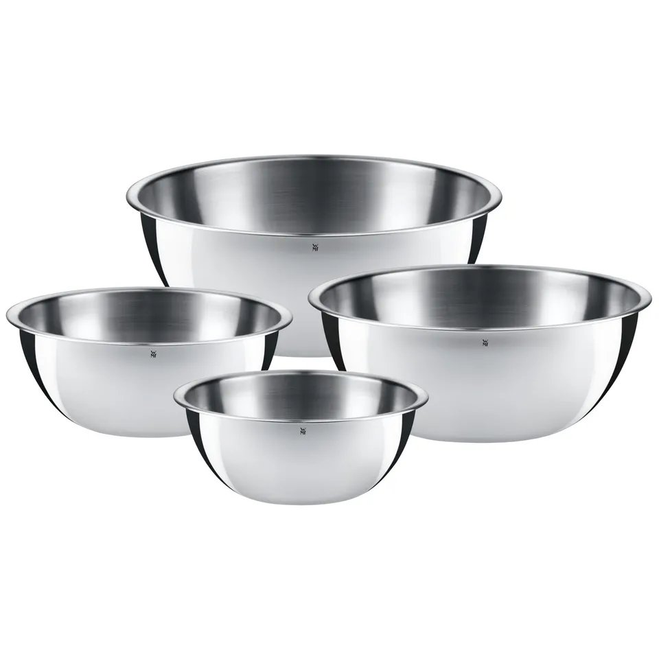 wmf-gourmet-sch-ssel-set-4-teilig-cromargan-edelstahl-1-0-3-5-l-stapelbar-mit-sc image 1