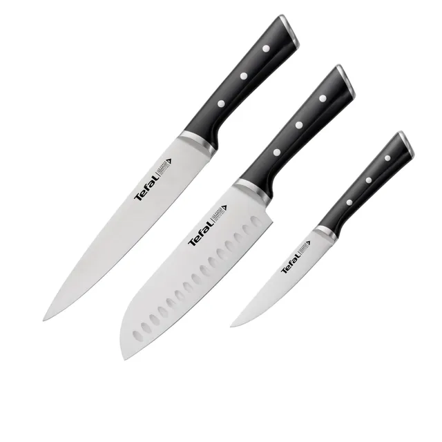 tefal-ice-force-3-teiliges-messerset-fleischmesser-20-cm-santokumesser-18-cm-uni image 1