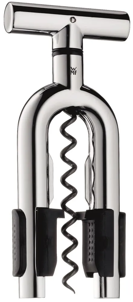 wmf-vino-korkenzieher-16-cm-weinflaschen-ffner-mit-spiralschraube-cromargan-edel image 1