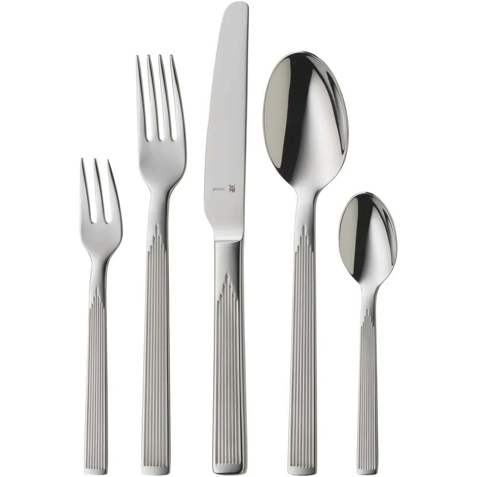 wmf-art-deco-besteck-set-30-teilig-f-r-6-personen-mit-hohlheftmessern-cromargan- image 1