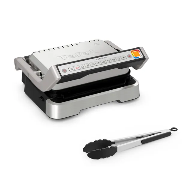 tefal-optigrill-gc773d10-2in1-kontaktgrill-aufklappbarer-tischgrill-mit-9-progra image 1