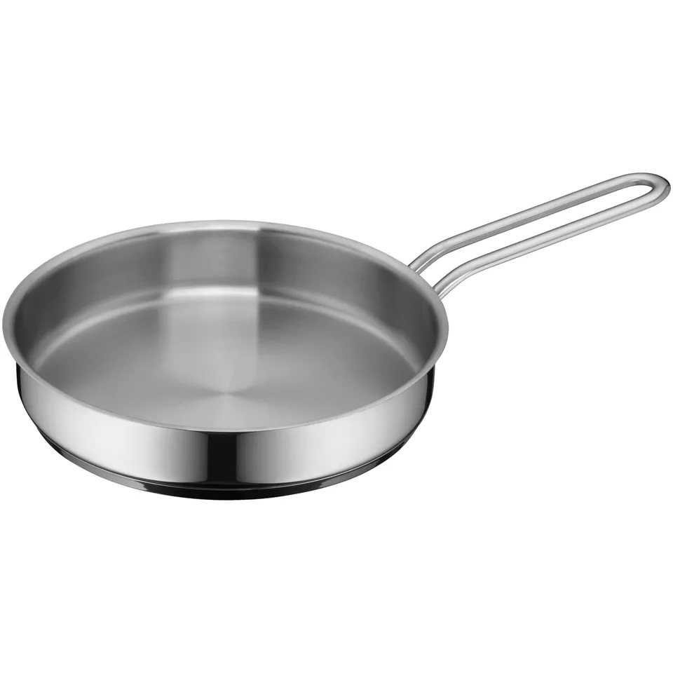 wmf-mini-bratpfanne-18-cm-cromargan-edelstahl-poliert-unbeschichtet-induktion-st image 1