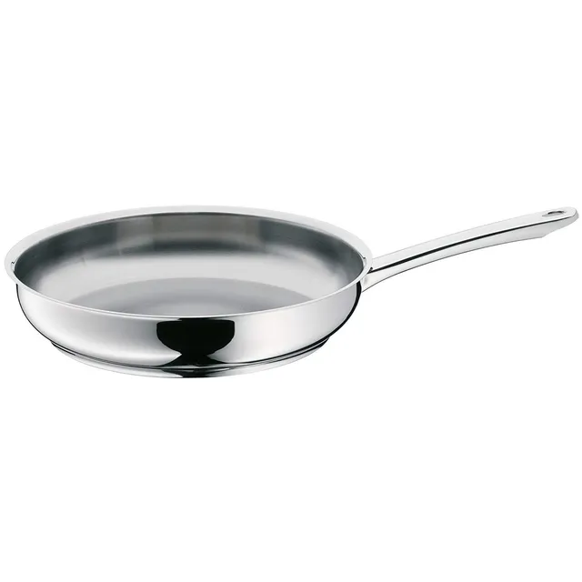 wmf-profi-bratpfanne-28-cm-induktion-cromargan-edelstahl-unbeschichtet-backofenf image 1