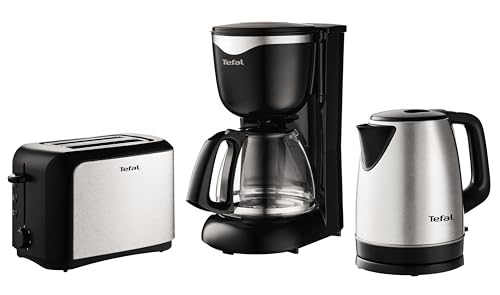 tefal-cm3408-glas-kaffeemaschine-mini-6-tassen-600-w-tropf-stopp-edelstahl-schwa image 7