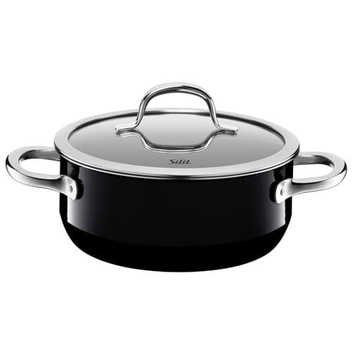 silit-passion-black-kochtopf-20-cm-mit-glasdeckel-bratentopf-induktion-2-4-l-sil image 4
