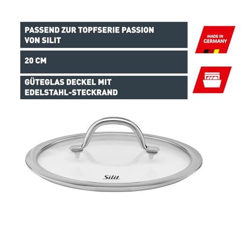 silit-passion-glasdeckel-20-cm-pfannendeckel-mit-metallgriff-hitzebest-ndig-bis- image 5