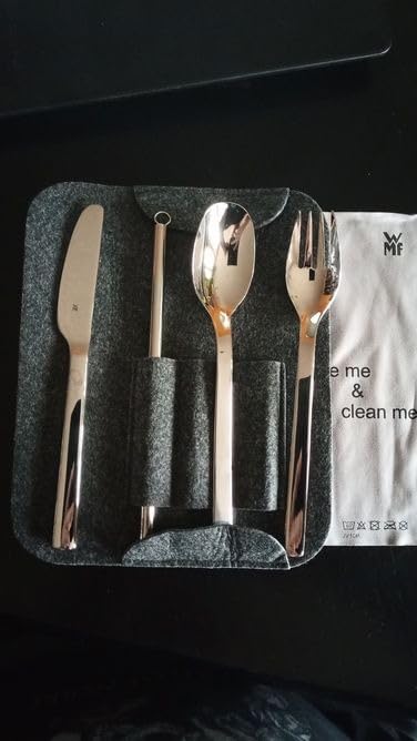 Gutes Reisebesteck, Gabel etwas klein