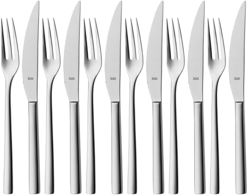 silit-trend-steakbesteck-set-12-teilig-crominox-edelstahl-18-10-geschmiedete-ste image 5