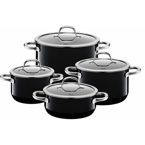 silit-passion-black-topfset-induktion-4-teilig-kocht-pfe-mit-glasdeckel-silargan image 7