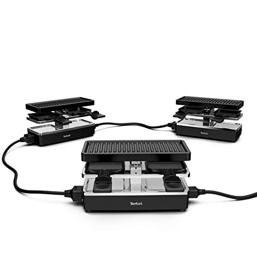 tefal-plug-share-re2308-raclette-f-r-2-personen-400w-2-pf-nnchen-grillplatte-erw image 7