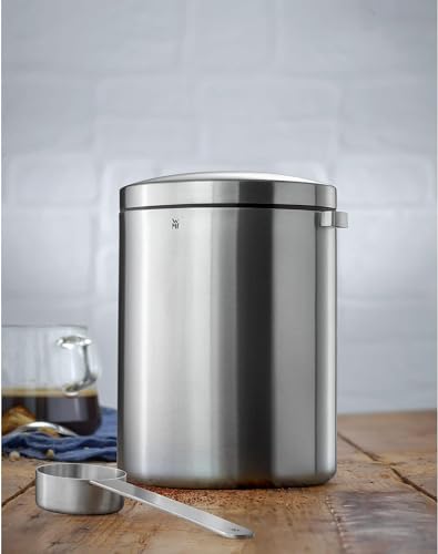 wmf-kult-tee-und-kaffeedose-f-r-500-g-edelstahldose-mit-ma-l-ffel-cromargan-matt image 8